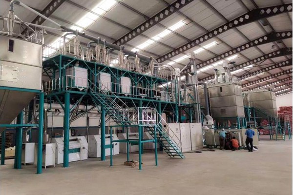 Planta de fresado de estructura de acero de 100t -1