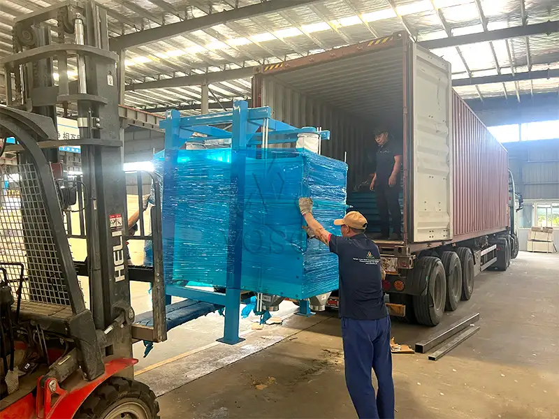 Equipo de molienda de maíz Cargando